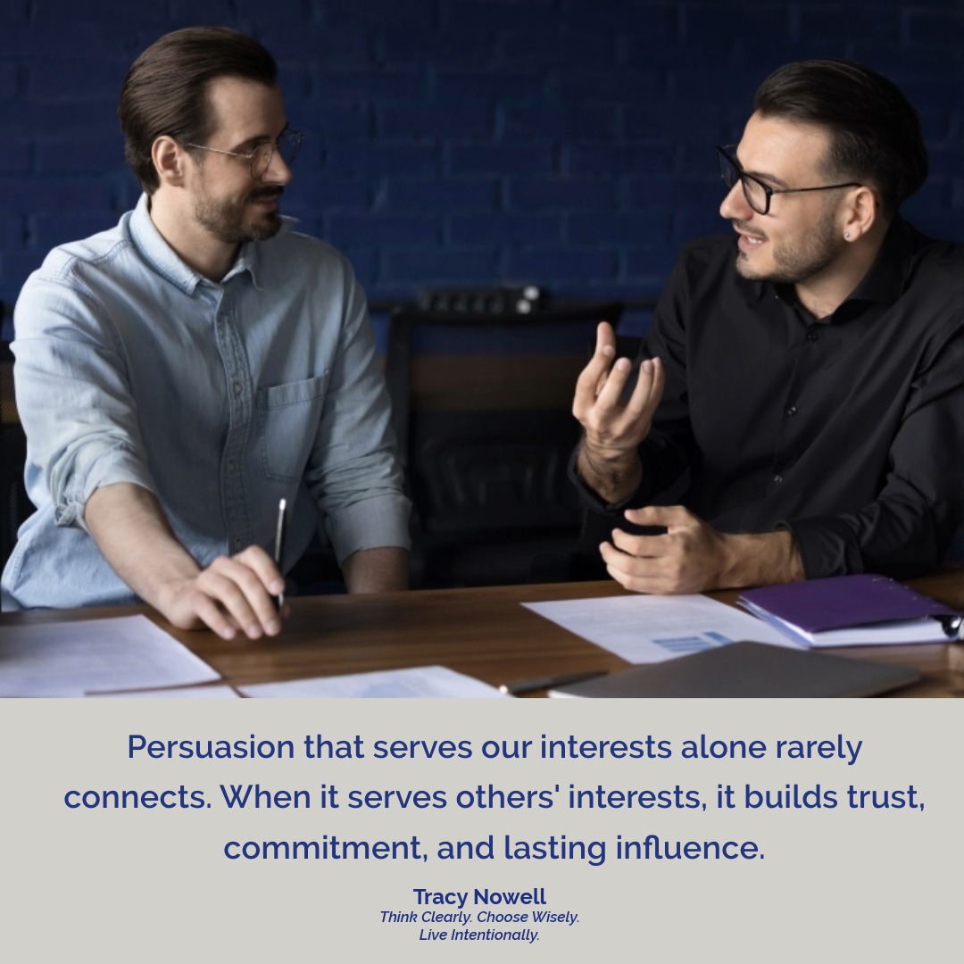 Persuasion - Aligning Intent With What Others Truly Need